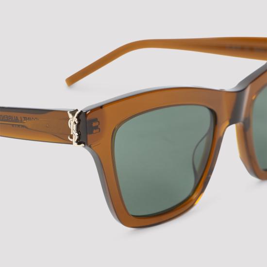 26SS 생로랑 선글라스 862891 Y9956 2505 BROWN BROWN GREEN - SAINT LAURENT
