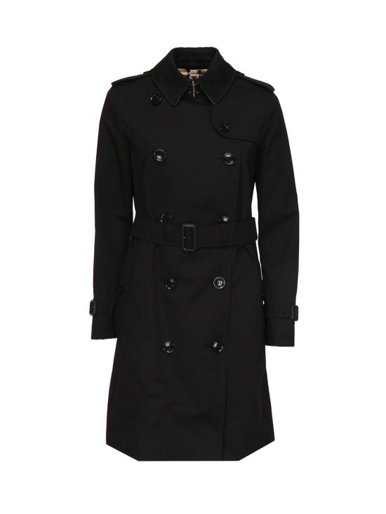  버버리 트렌치 코트 켄싱턴  블랙