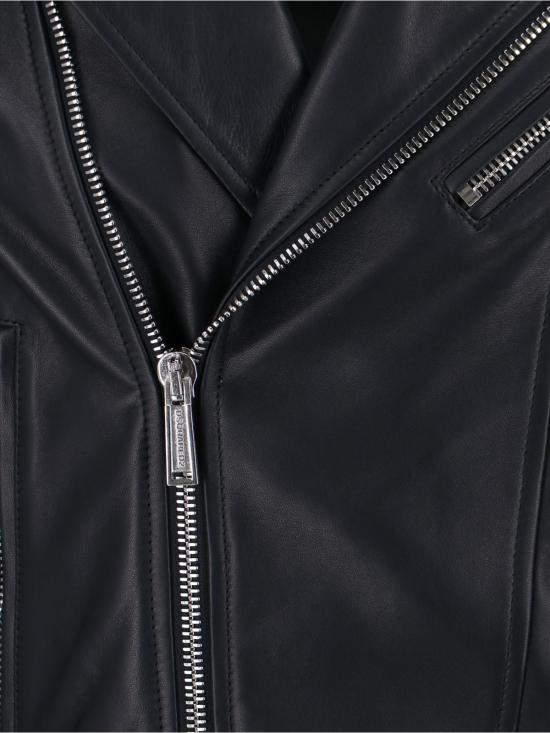  디스퀘어드2 자켓 Dsquared2 바이커 재킷 블랙 - DSQUARED2
