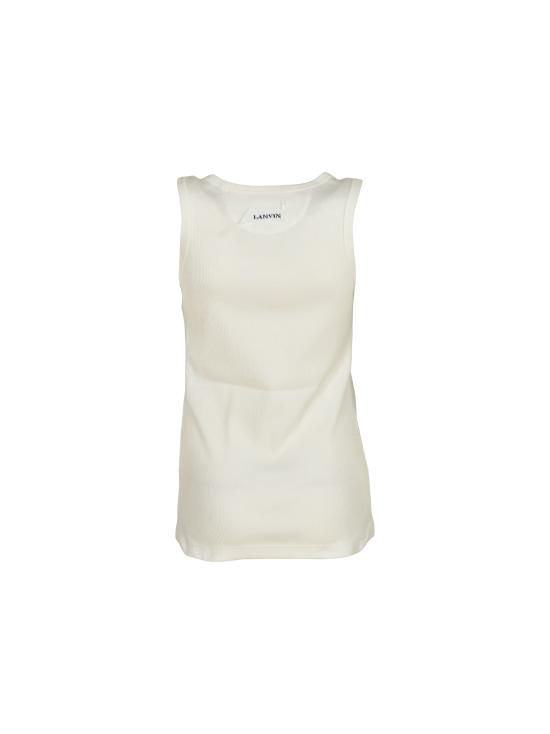 26SS 랑방 긴팔 티셔츠 RWTO0012J047P26 White - LANVIN