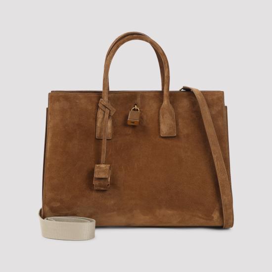 26SS 생로랑 토트백 861230 1U80W 2916 ORANGE CARAMEL COGN - SAINT LAURENT