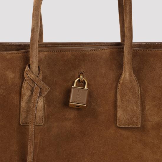 26SS 생로랑 토트백 861230 1U80W 2916 ORANGE CARAMEL COGN - SAINT LAURENT