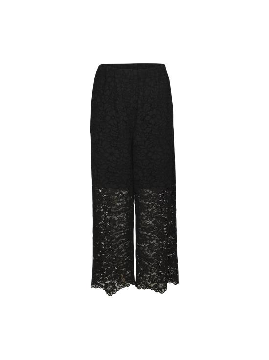 26SS 시모네타 팔라초 팬츠 S06PS78T117 BLACK 001 Black