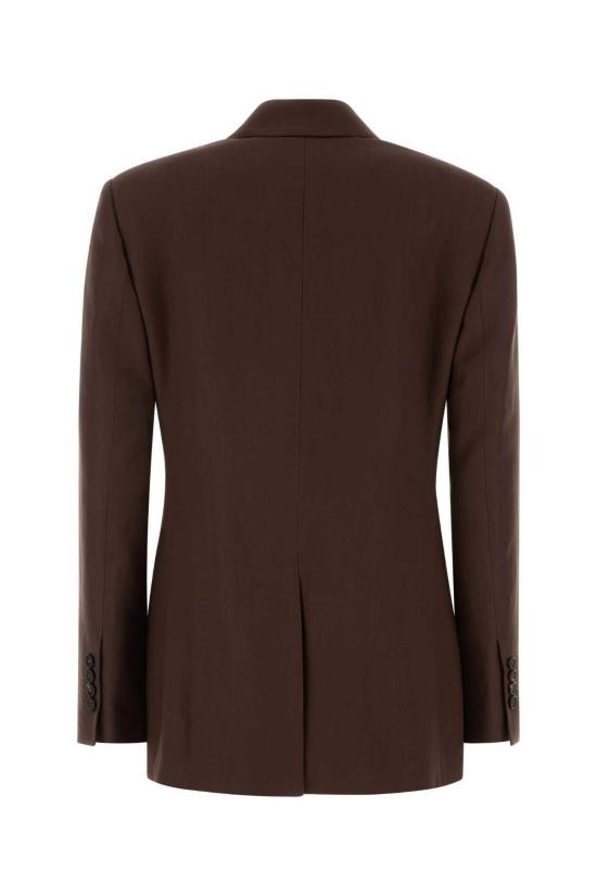  브루넬로 쿠치넬리 수트 자켓 저지 블레이저 브라운 - BRUNELLO CUCINELLI