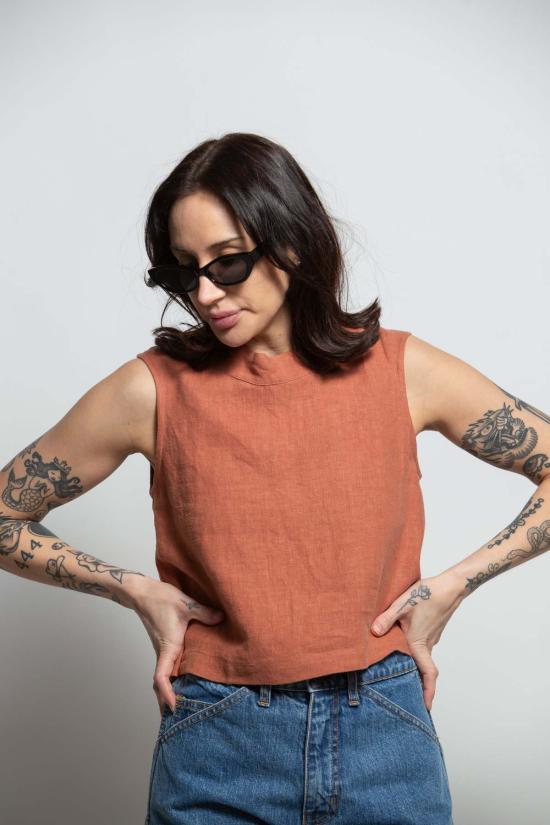  지 로파 블라우스 Zii Ropa Kono 탑