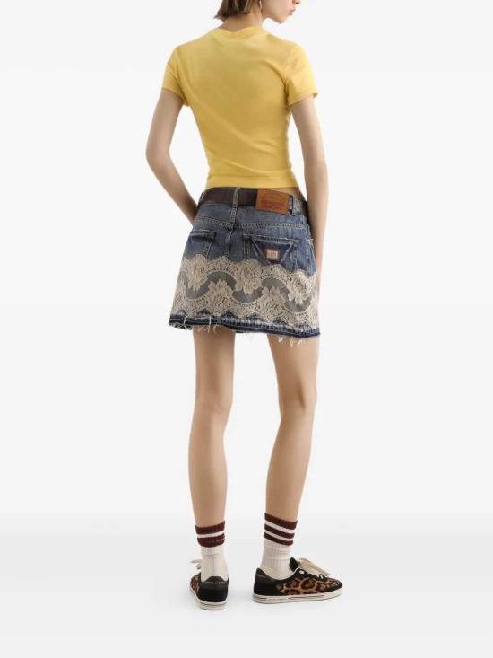 26SS 돌체앤가바나 데님 스커트 F4C6NDG8OB4 S9001 VARIANTE ABBINATA - DOLCE & GABBANA