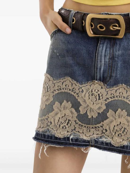 26SS 돌체앤가바나 데님 스커트 F4C6NDG8OB4 S9001 VARIANTE ABBINATA - DOLCE & GABBANA