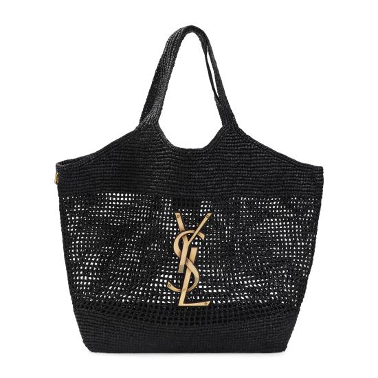 26SS 생로랑 이카레 토트백 772191 GAAFM 1000 NERO NERO - SAINT LAURENT