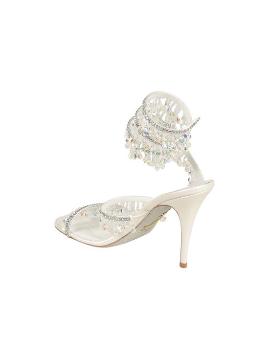 26SS 르네 카오빌라 샌들 C12692 100R001 X853 White - RENE CAOVILLA