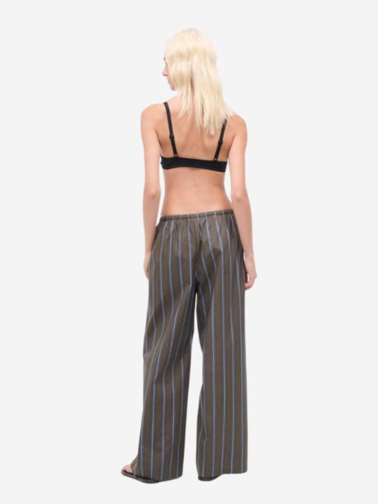  스타우드 스트레이트 팬츠 마테오  헌팅턴 스트라이프 - STAUD