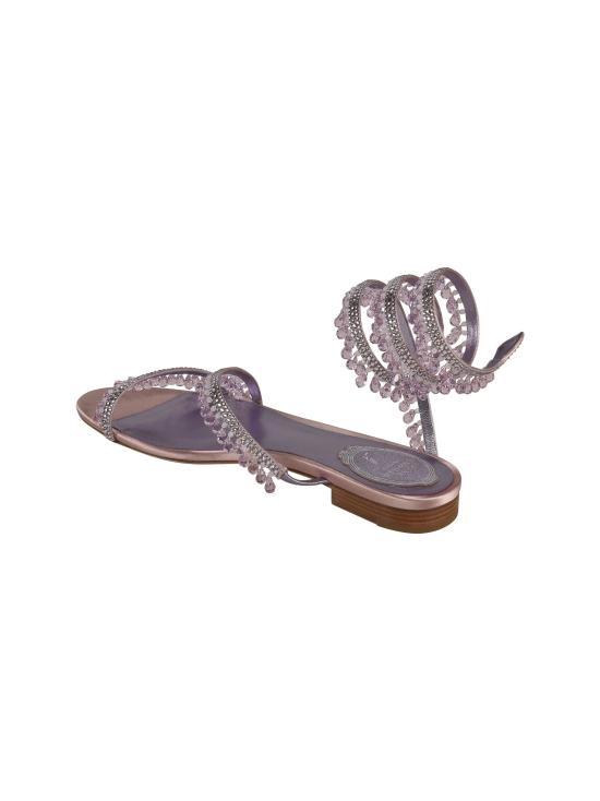 26SS 르네 카오빌라 샌들 C11249 010R001 W474 Purple - RENE CAOVILLA