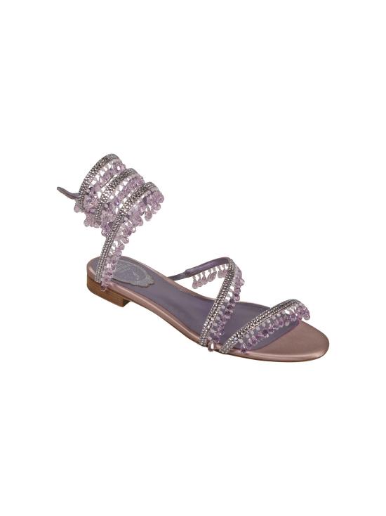 26SS 르네 카오빌라 샌들 C11249 010R001 W474 Purple - RENE CAOVILLA