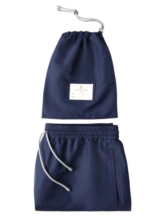 26SS 브루넬로 쿠치넬리 로고 스윔 팬츠 MW817043 CIQ43 - BRUNELLO CUCINELLI