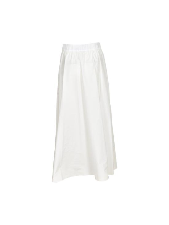 26SS 파로쉬 미디 스커트 D621102 001 White - PAROSH