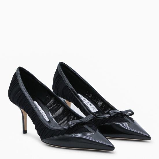  지미추 힐/펌프스 러브 메쉬 펌프스 블랙 - JIMMY CHOO