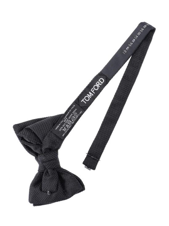  톰포드 넥타이 톰 포드 실크 매듭 보타이 블랙 - TOMFORD