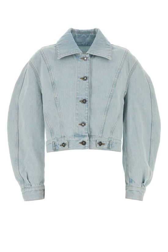  지방시 데님 자켓 데님 재킷 라이트 블루