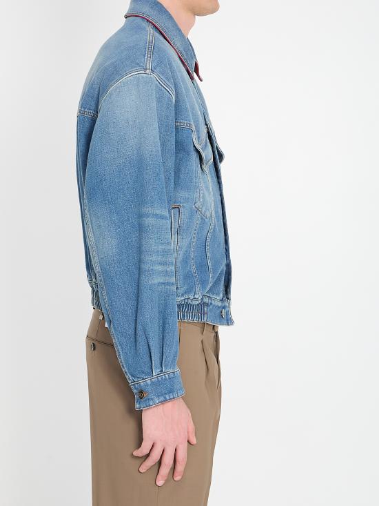 26SS 베르사체 자켓 10244831A17466 1D800 BLUE - VERSACE