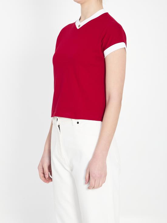 26SS 베르사체 반팔 티셔츠 10236971A17894 2RC90 RED - VERSACE