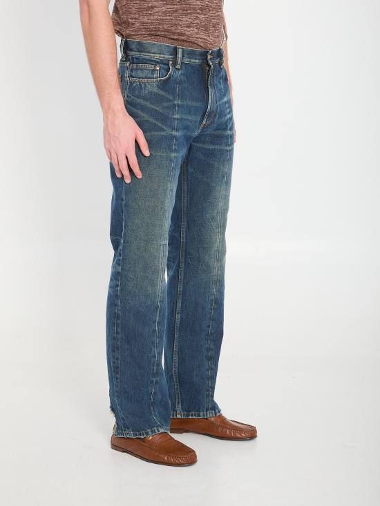 26SS 베르사체 스트레이트 팬츠 10244731A17707 1DA60 BLUE