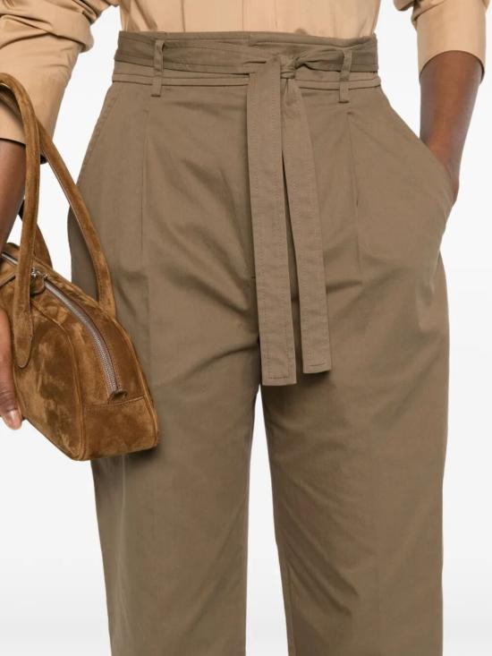 26SS 생로랑 스트레이트 팬츠 836553YZ9CV 2412 BROWN - SAINT LAURENT