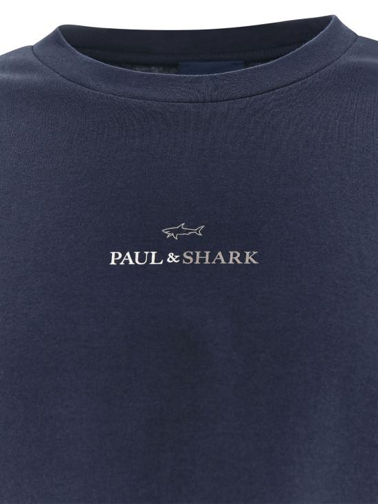 26SS 폴앤샤크 반팔 티셔츠 26411040 013 BLUE - PAUL & SHARK