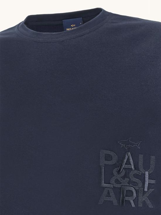 26SS 폴앤샤크 반팔 티셔츠 26411031 013 BLUE - PAUL & SHARK