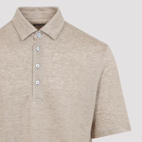 26SS 에르메네질도제냐 반팔 티셔츠 UH352A3H770 N02 NUDE NEUTRALS - ERMENEGILDO ZEGNA