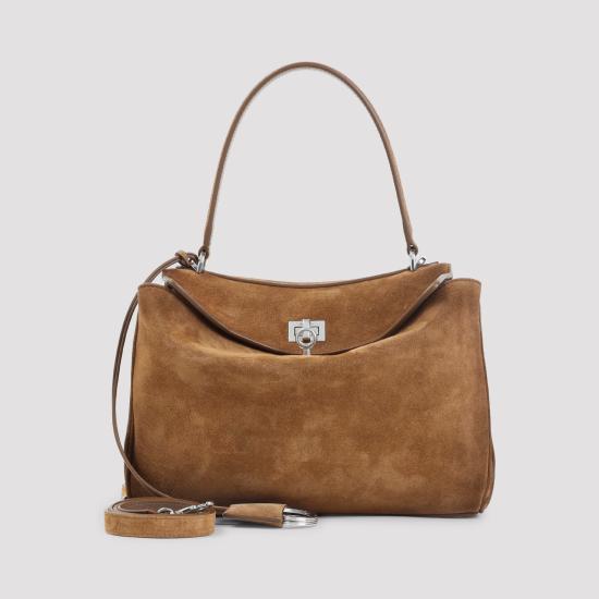 26FW 발렌시아가 로데오 핸드백 스몰 7897792AB4G 2533 NUDE NEUTRALS - BALENCIAGA