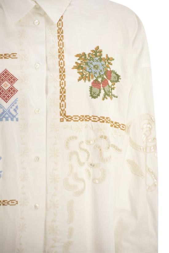 26SS 위켄드막스마라 셔츠 2615111022600 001 WHITE - WEEKEND MAX MARA