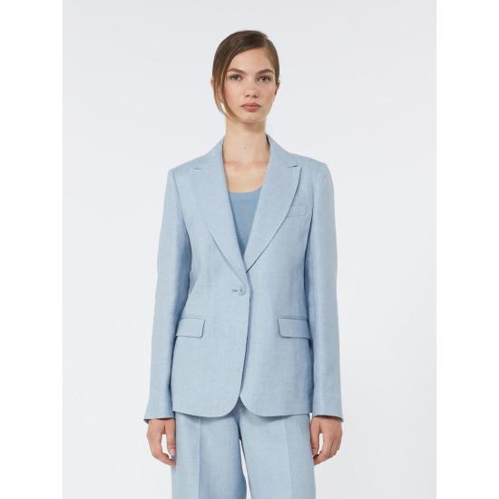 26SS 위켄드막스마라 자켓 2615041072600 025 LIGHT BLUE