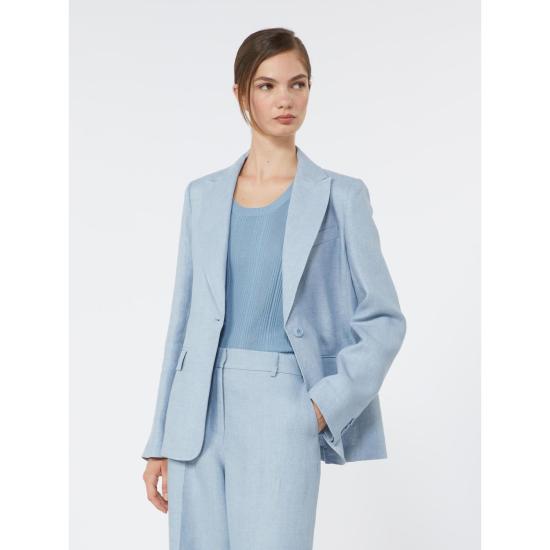 26SS 위켄드막스마라 자켓 2615041072600 025 LIGHT BLUE - WEEKEND MAX MARA