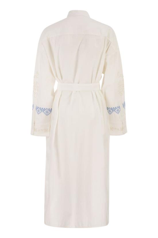 26SS 위켄드막스마라 미디 원피스 2615221022600 001 WHITE - WEEKEND MAX MARA