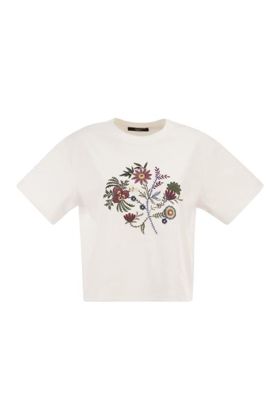 26SS 위켄드막스마라 반팔 티셔츠 2615941112600 002 WHITE