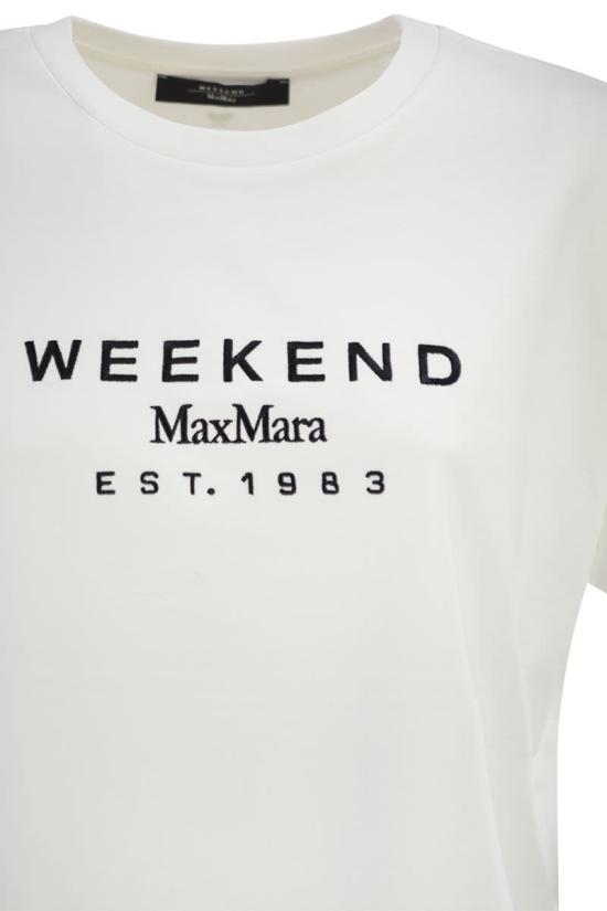 26SS 위켄드막스마라 반팔 티셔츠 2615941112600 006 WHITE - WEEKEND MAX MARA