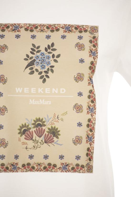 26SS 위켄드막스마라 반팔 티셔츠 2615971032600 002 WHITE - WEEKEND MAX MARA