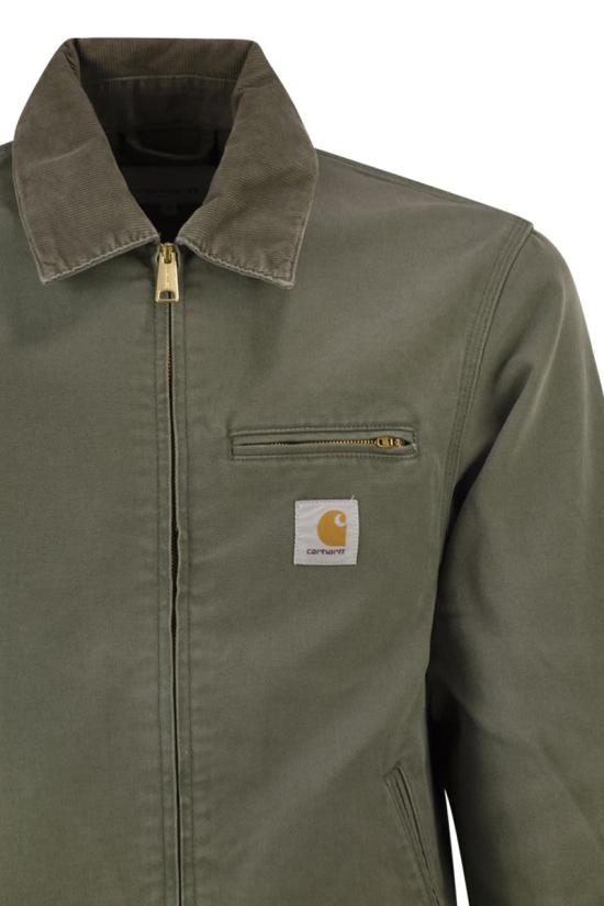  칼하트 WIP 스톤 캔버스 디트로이트 자켓 I034819 3MA4O OLIVE - CARHARTT WIP