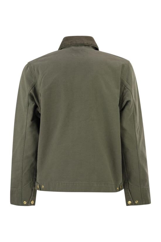  칼하트 WIP 스톤 캔버스 디트로이트 자켓 I034819 3MA4O OLIVE - CARHARTT WIP