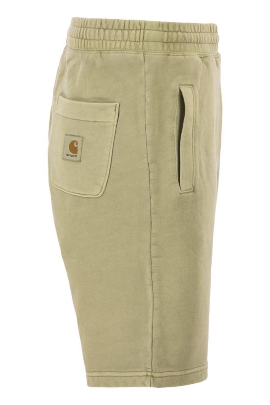  칼하트 WIP 넬슨 스웨트 쇼츠 I030130 3IEGD GREEN - CARHARTT WIP