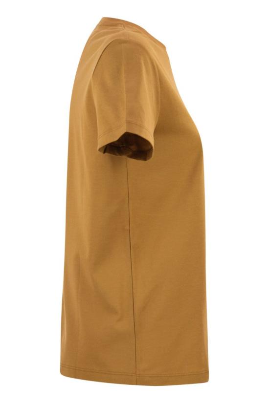 26SS 막스마라 반팔 티셔츠 2611941022600 008 COGNAC - MAX MARA