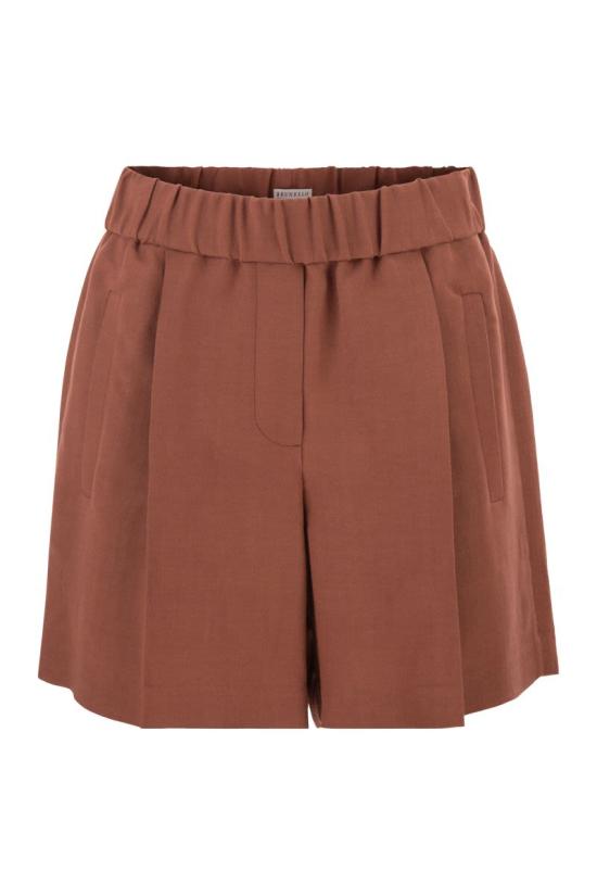 26SS 브루넬로 쿠치넬리 스트레이트 팬츠 MH126P8955 C4182 BROWN