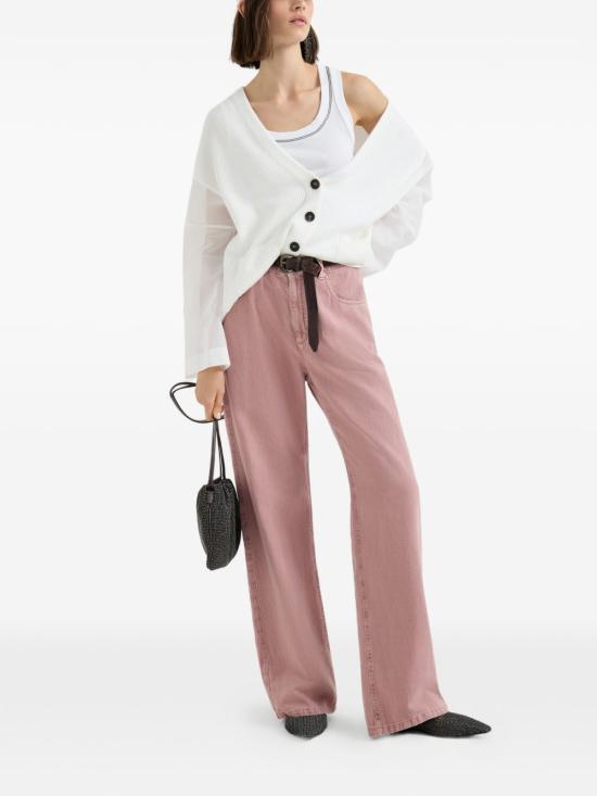 26SS 브루넬로 쿠치넬리 스웨터 M19259516 C2723 WHITE - BRUNELLO CUCINELLI