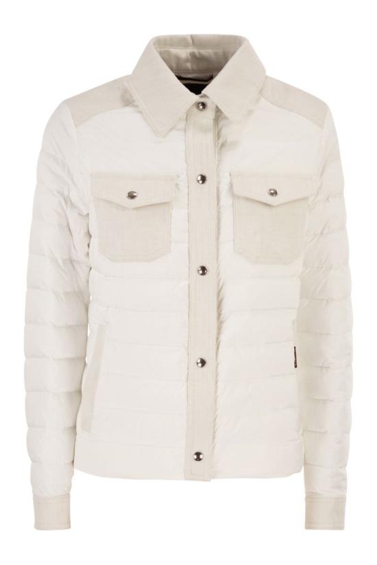 26SS 무레르 숏패딩 MODGI101107TEPAR08 U0109 WHITE