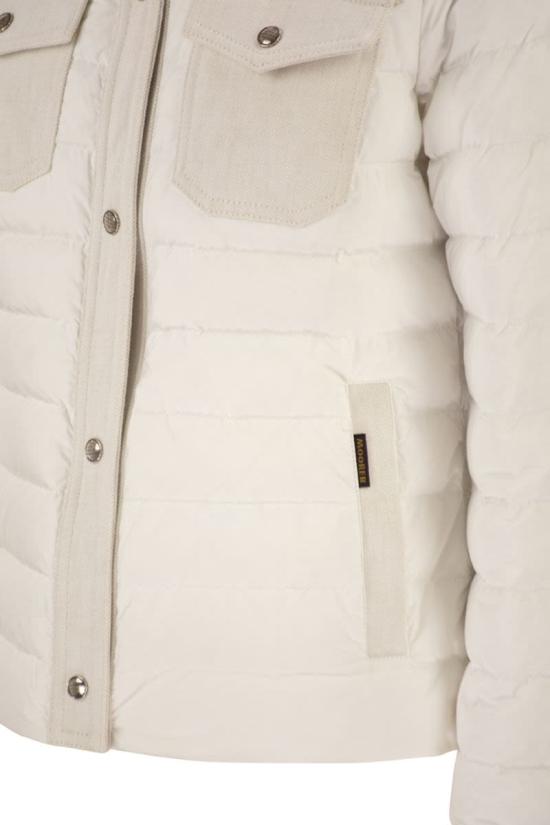 26SS 무레르 숏패딩 MODGI101107TEPAR08 U0109 WHITE - MOORER