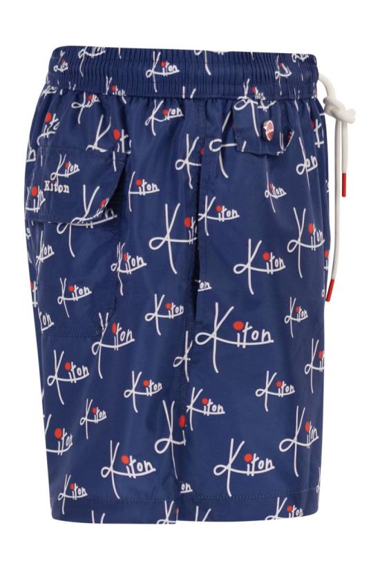 26SS 키톤 스윔팬츠 UCOM010K0744H23001 K0744H23 BLUE - KITON