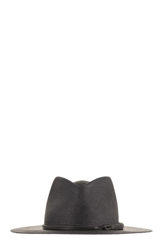 26SS 브루넬로 쿠치넬리 모자 MCAP90036 CTK44 DARK BROWN