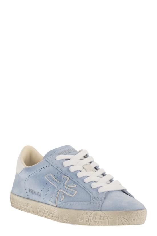 26SS 프리미아타 스티븐 로우 스니커즈 STEVEND 7532 LIGHT BLUE - PREMIATA