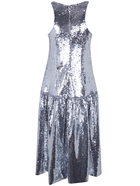 26SS 시몬로샤 미디 원피스 74711300 SILVER METALLIC - SIMONE ROCHA