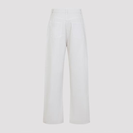 26SS 피비 파일로 츄잉검 코튼 드롭 진 AP31CO3131 122CK WHITE - PHOEBE PHILO