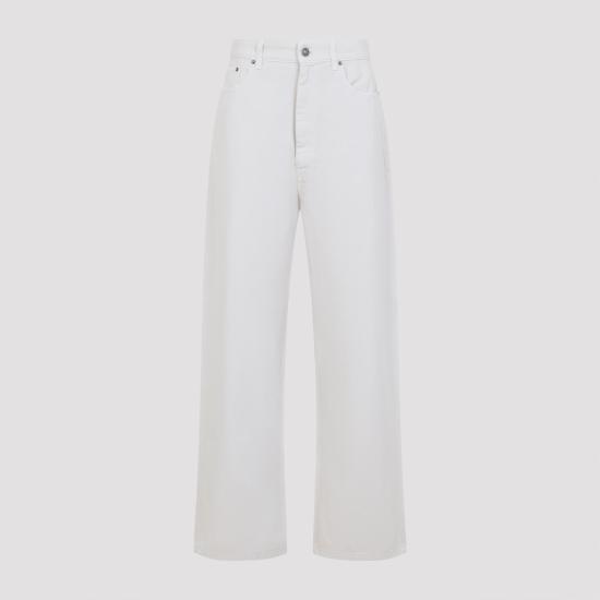 26SS 피비 파일로 츄잉검 코튼 드롭 진 AP31CO3131 122CK WHITE - PHOEBE PHILO